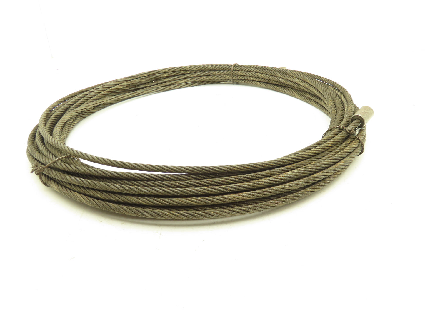 Wireco 5/16"x 80' Steel Wire Rope Crane Hoist Winch Lifting Cable