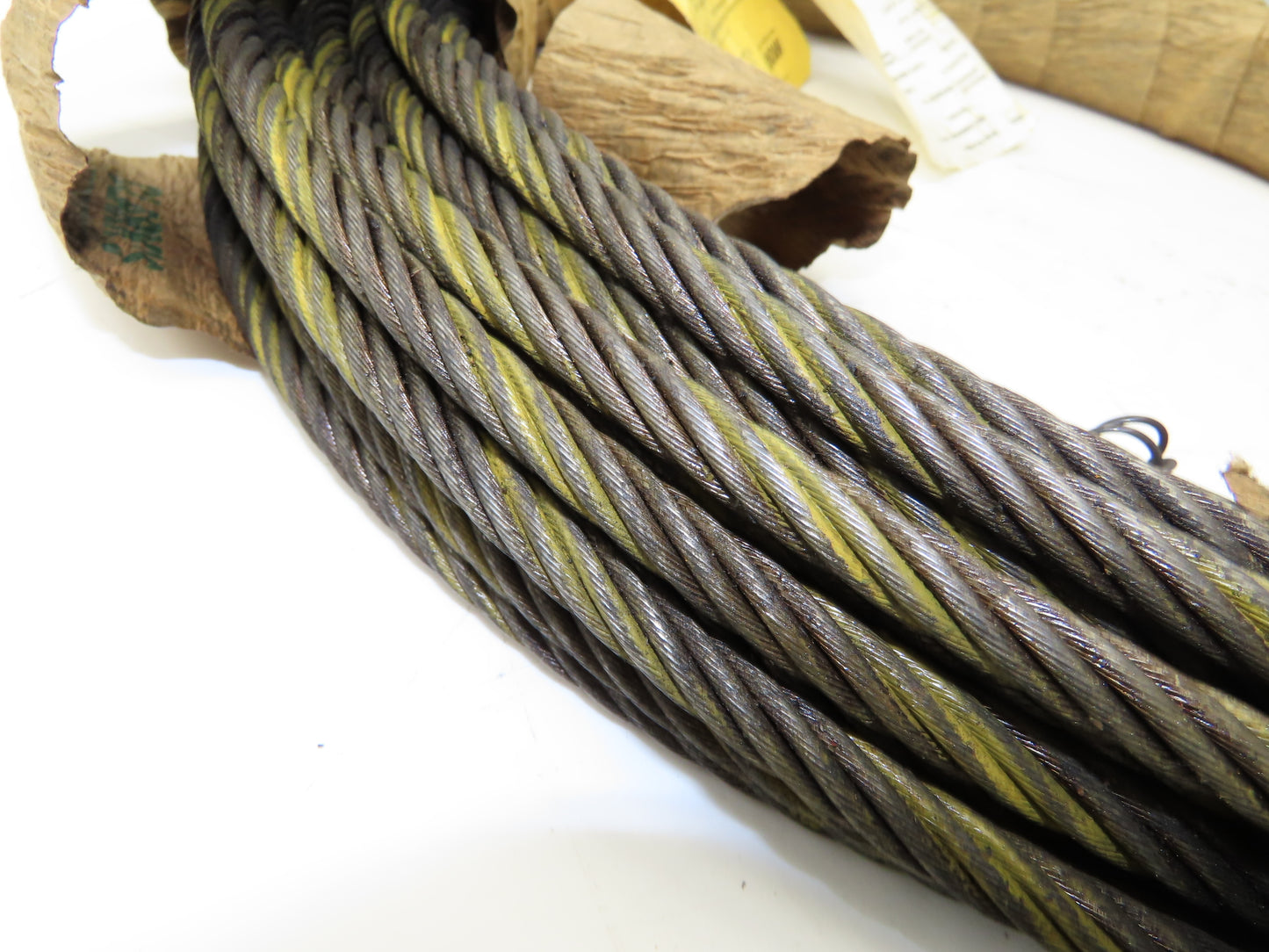 Wireco 3/8"x 100' Steel Wire Rope Crane Hoist Winch Lifting Cable R68759D2F119