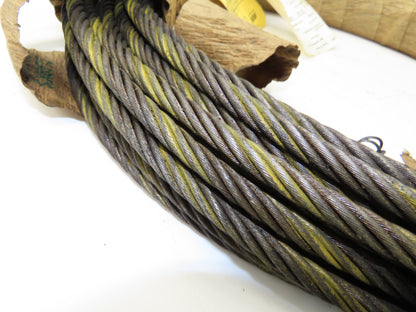 Wireco 3/8"x 100' Steel Wire Rope Crane Hoist Winch Lifting Cable R68759D2F119