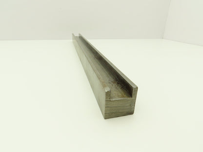 Press Brake Square Die 21-1/4" Long 1" Square 1/2" Deep Flat Bottom