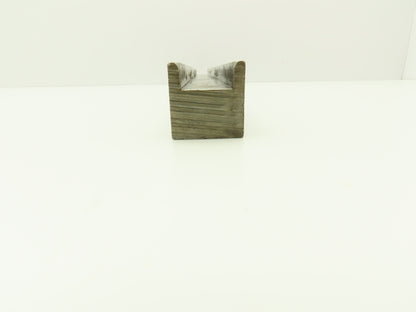 Press Brake Square Die 21-1/4" Long 1" Square 1/2" Deep Flat Bottom