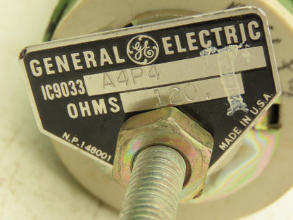 General Electric Multi-tap Wire Wound Resistor 120 Ohm 76 Ohm 6.7 Ohm Lot of 3