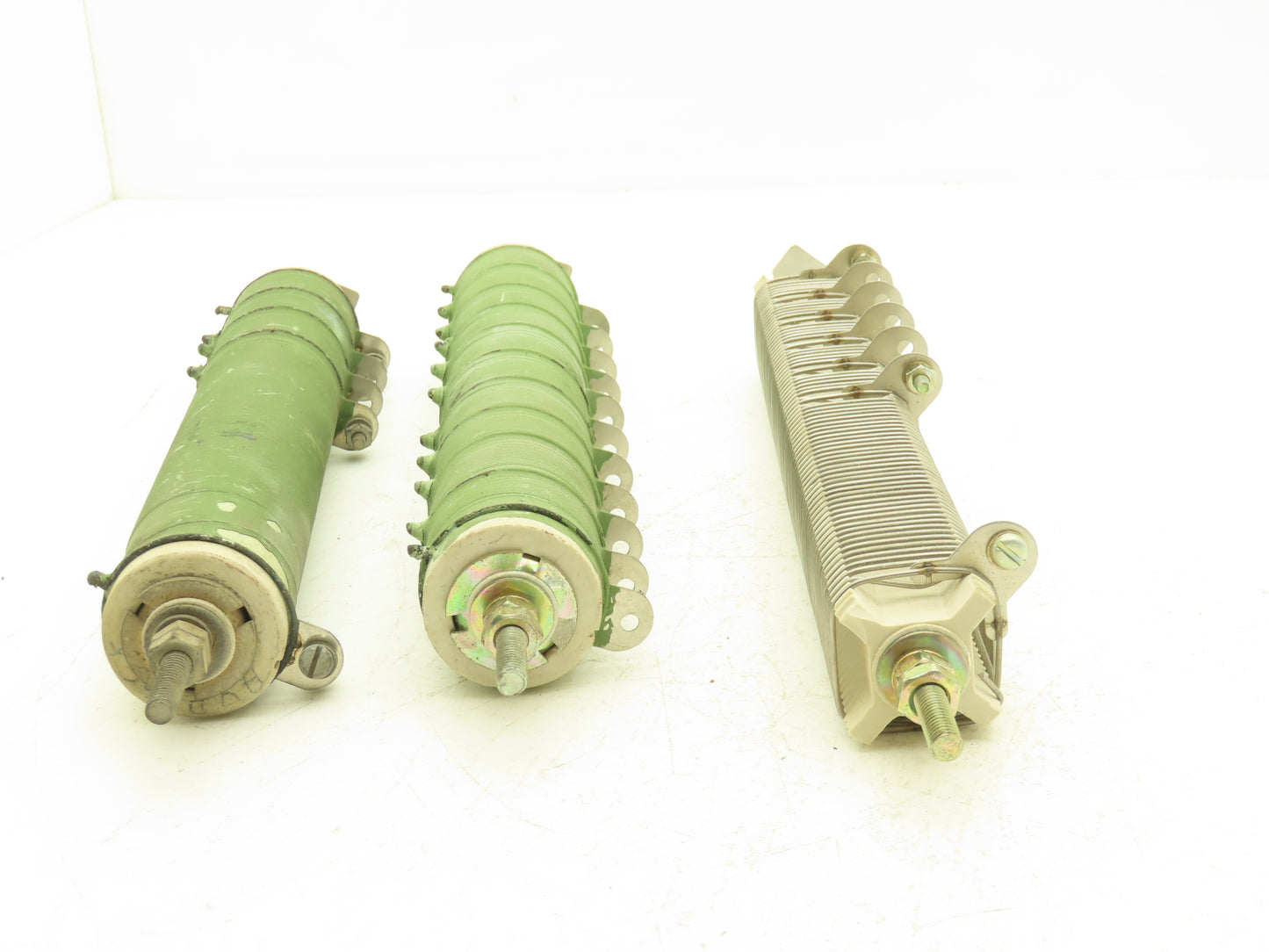 General Electric Multi-tap Wire Wound Resistor 120 Ohm 76 Ohm 6.7 Ohm Lot of 3