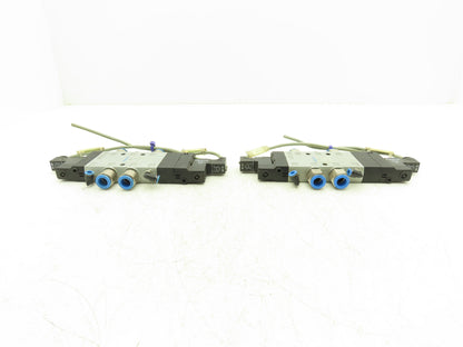 Festo CPE24-M1H-5/3GS-3/8 Pneumatic Solenoid Valve 5/2-Pos 24VDC Lot of 2