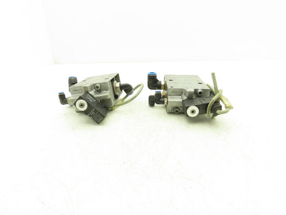 Festo MFH-3-1/2-S Pneumatic Solenoid Valve 3/2-way 24VDC G1/8" Lot of 2