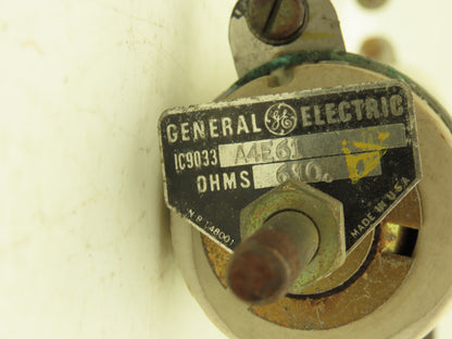 General Electric Wire Wound Resistor 120 Ohm 76 Ohm 6.7 Ohm Lot of 4