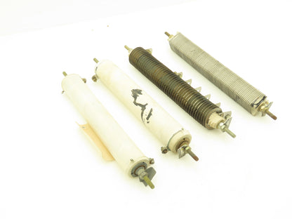 General Electric Wire Wound Resistor 120 Ohm 76 Ohm 6.7 Ohm Lot of 4