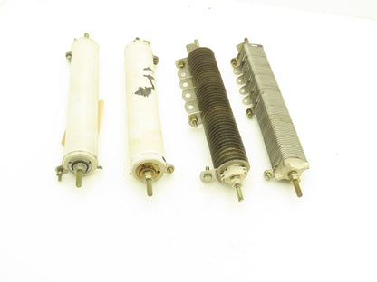 General Electric Wire Wound Resistor 120 Ohm 76 Ohm 6.7 Ohm Lot of 4