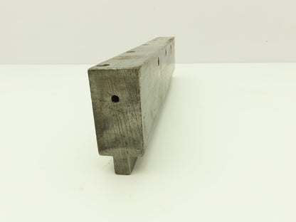 Press Brake Blank Die 14" Long 2-5/8" High 1-1/4" Wide 5/8" x 1/2" Tang