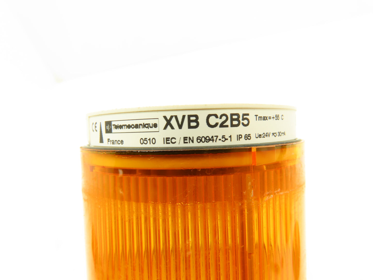 Telemecanique XVBC21 Stack Light LED Green Amber Red 3" Pedestal W Base Lot of 2