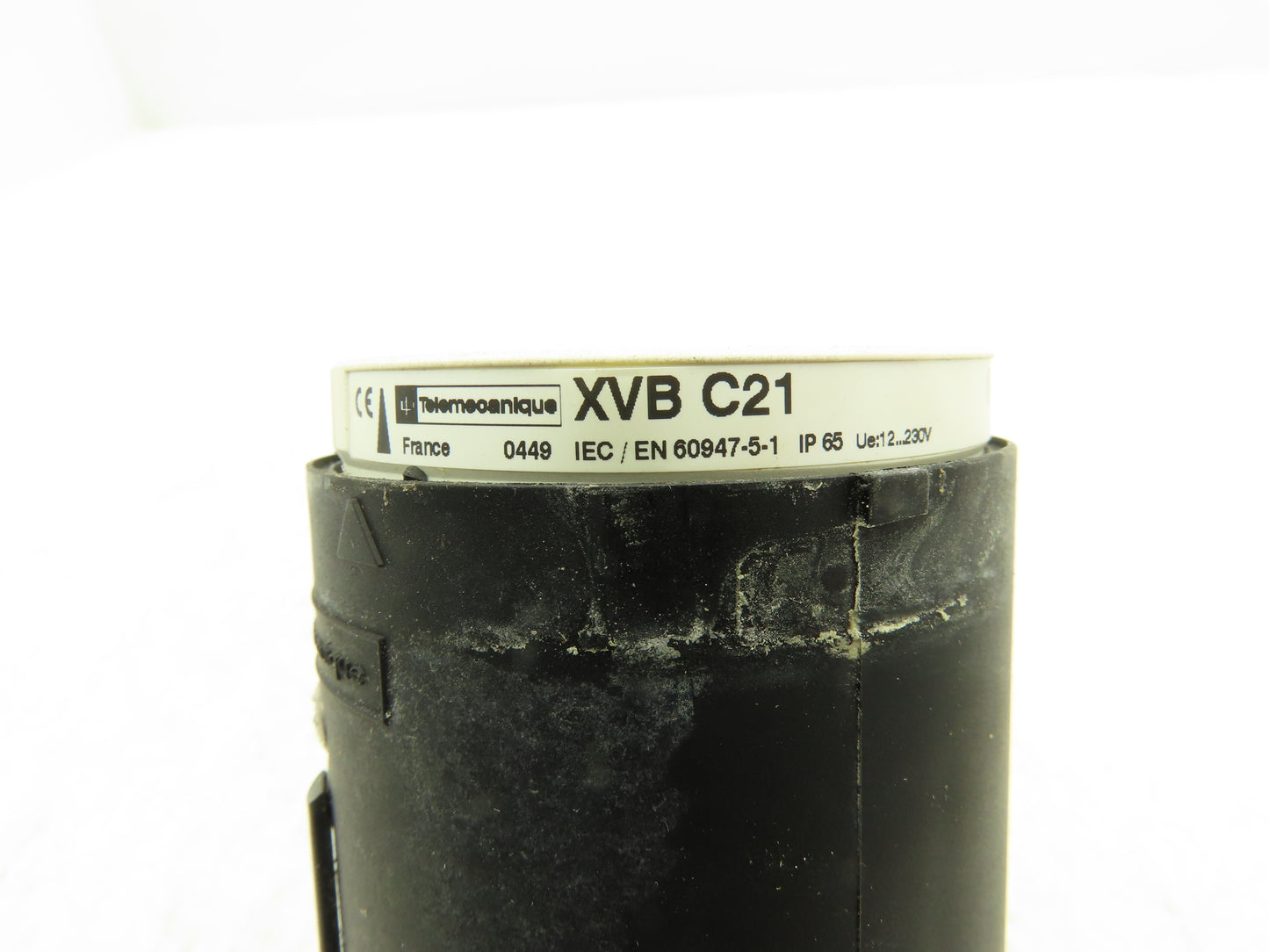 Telemecanique XVBC21 Stack Light LED Green Amber Red 3" Pedestal W Base Lot of 2