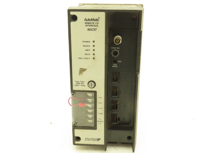 Reliance Electric 45C37 AutoMate Remote I/O Interface Controller Head 250VAC