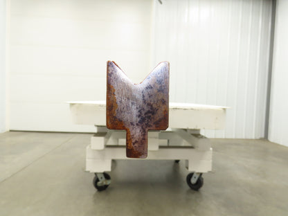 Press Brake Die 145" Long 90° 1" V With 1/2 x 5/8" Shank