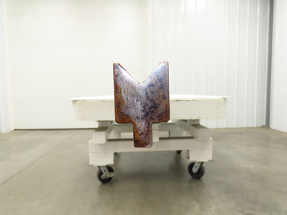 Press Brake Die 145" Long 90° 1" V With 1/2 x 5/8" Shank