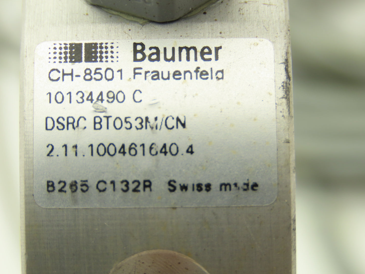 Baumer DSRC BT053M/CN Strain Sensor Ring 53mm 10134490C
