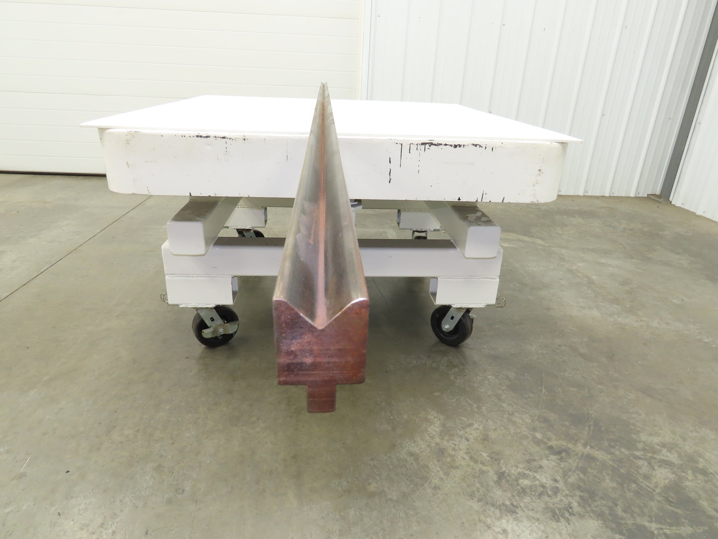 Press Brake Die 122-3/4" Long 90° 1" V With 1/2 x 5/8" Shank