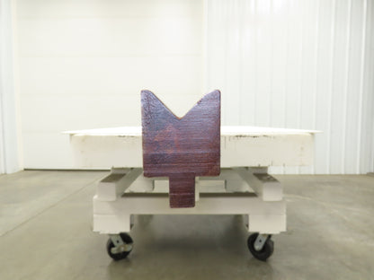 Press Brake Die 122-3/4" Long 90° 1" V With 1/2 x 5/8" Shank