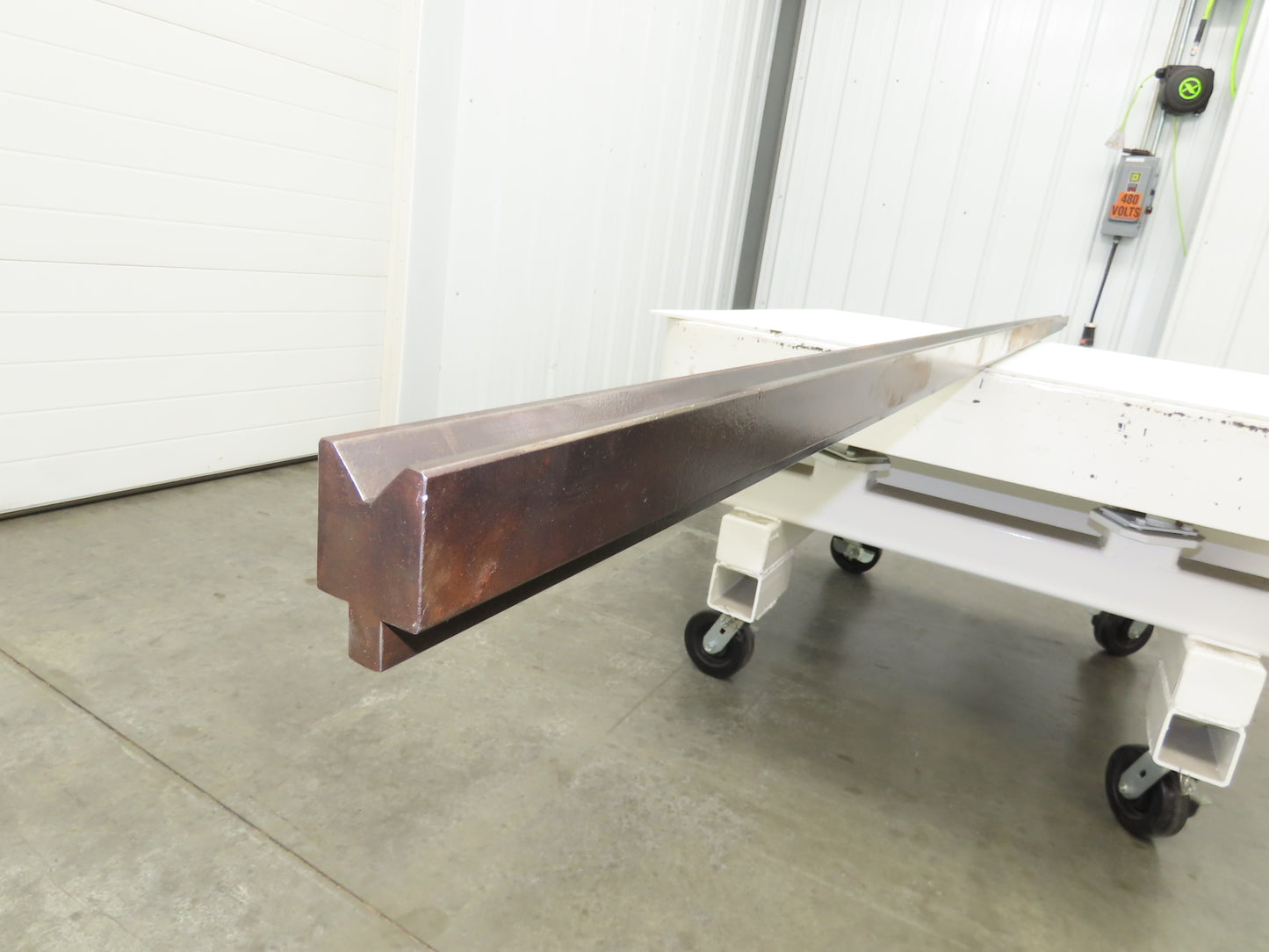 Press Brake Die 143-1/2" Long 90° 1" V With 1/2 x 5/8" Shank