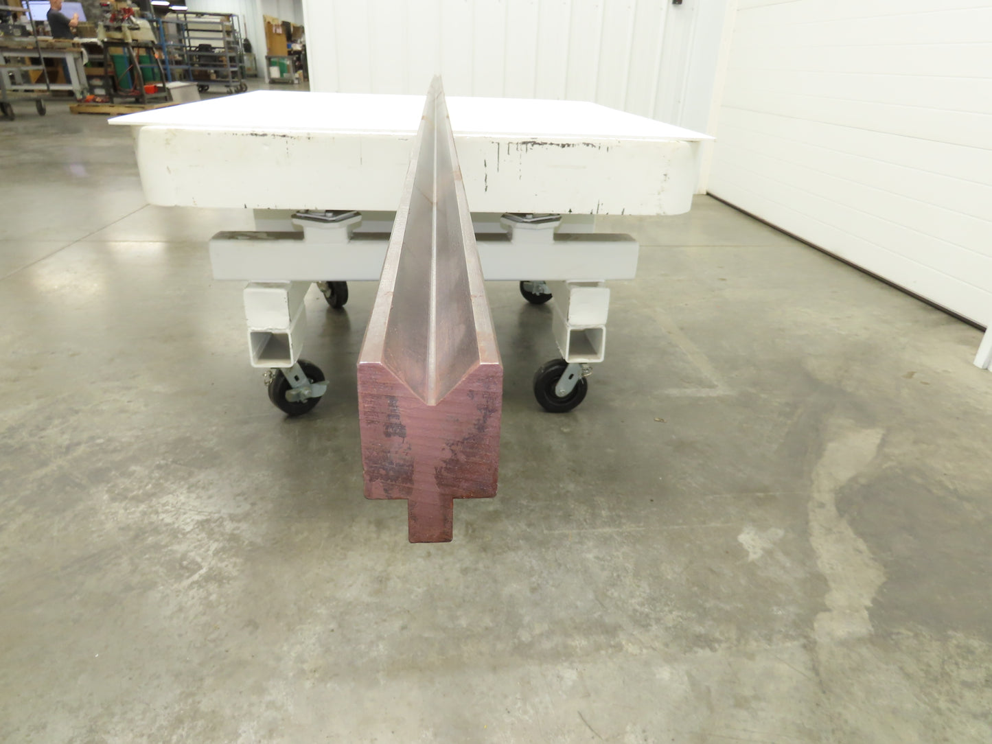 Press Brake Die 143-1/2" Long 90° 1" V With 1/2 x 5/8" Shank