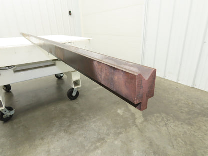 Press Brake Die 143-1/2" Long 90° 1" V With 1/2 x 5/8" Shank