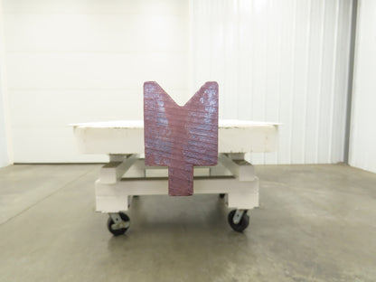 Press Brake Die 143-1/2" Long 90° 1" V With 1/2 x 5/8" Shank