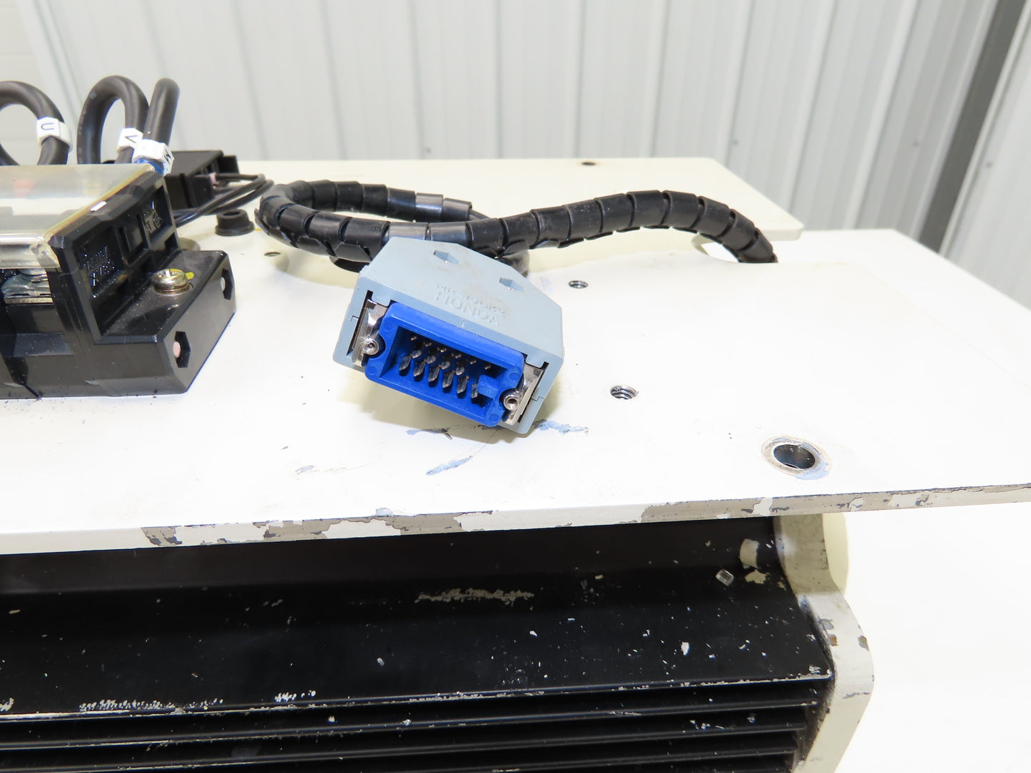 Sumitomo Type TM-E  AC Servo Motor 17kw 2000 RPM 200V C132MP Spline Shaft