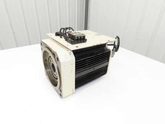 Sumitomo Type TM-E  AC Servo Motor 17kw 2000 RPM 200V C132MP Spline Shaft
