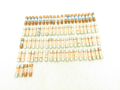 Littlefuse FLNR-25 Fuse 25 Amp 250V Class RK5 Amp Trap Mixed Lot of 84