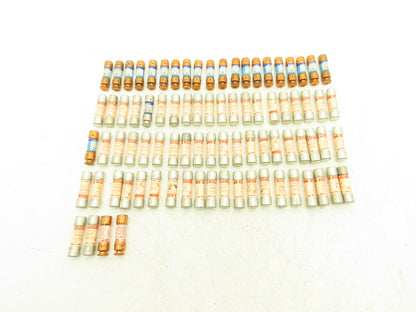 Littlefuse FLNR-25 Fuse 25 Amp 250V Class RK5 Amp Trap Mixed Lot of 84