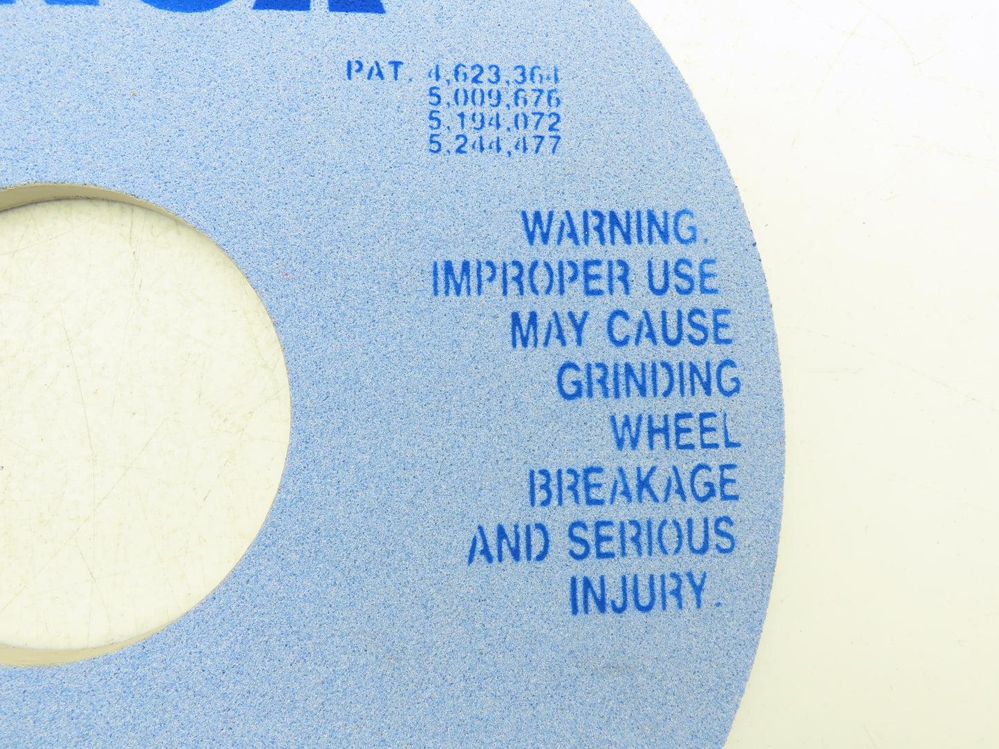 Norton TG1204 Grinding Wheel TARGA 16"OD x 1/2"W x 5"ID 1550 RPM Box of 2 Wheels