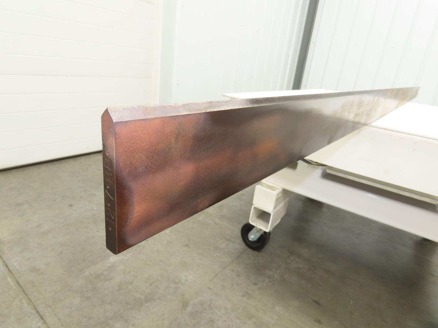 Press Brake Straight Punch Die 121" Length 90 Degree V W/3.75" Straight Shank