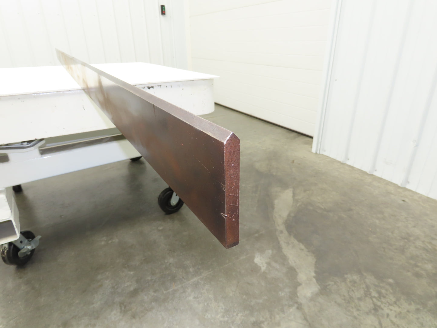 Press Brake Straight Punch Die 121" Length 90 Degree V W/3.75" Straight Shank