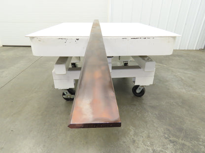 Press Brake Straight Punch Die 121" Length 90 Degree V W/3.75" Straight Shank