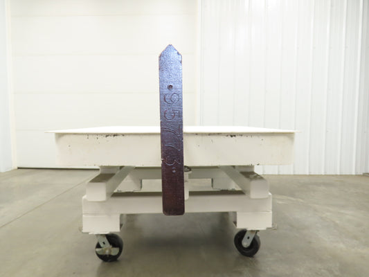 Press Brake Straight Punch Die 121" Length 90 Degree V W/3.75" Straight Shank