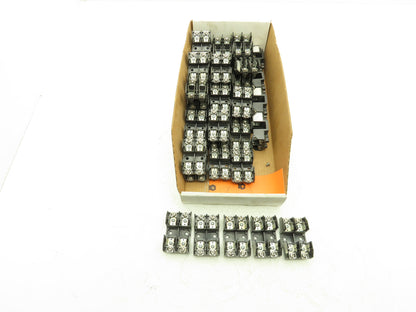 Marathon F30A2SP1 Fuse Block Holder 2 Pole 250V 30A Class H Fuses Lot of 43