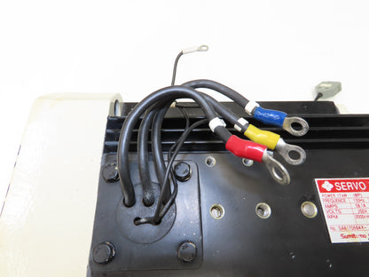 Sumitomo SD40E-MD  AC Servo Motor 17kw 200V 2000 RPM Spline Shaft