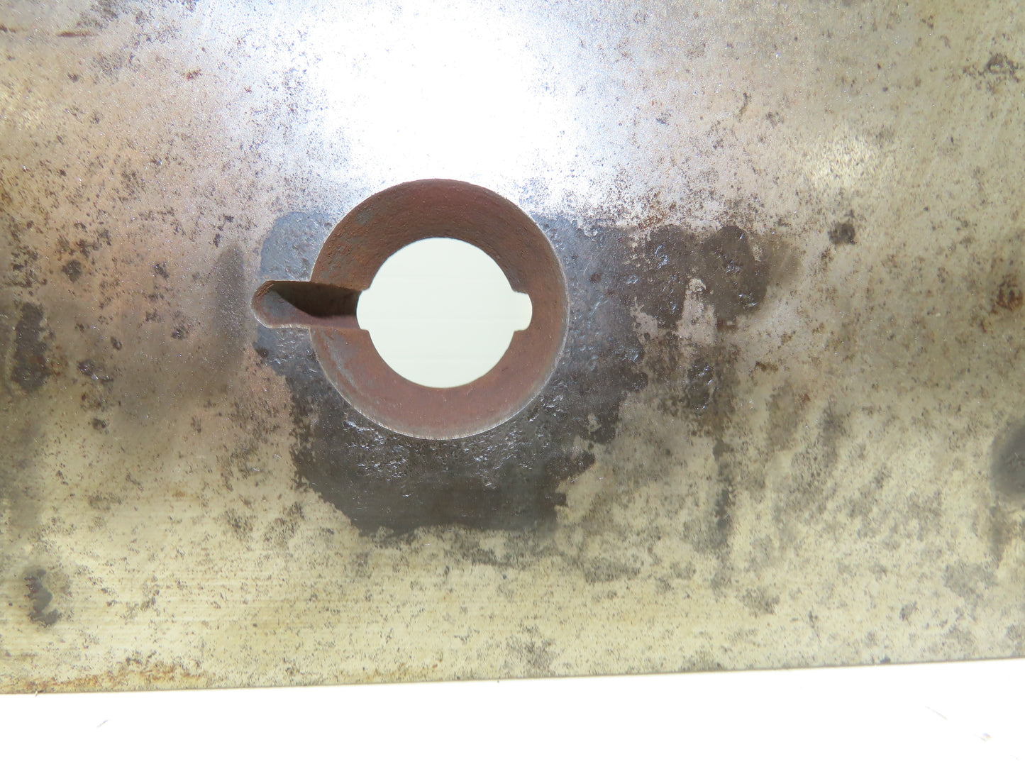 Press Brake Punch & Die Holder 124" Length 16 Keyed Bolt Holes W/Crack Lot of 2