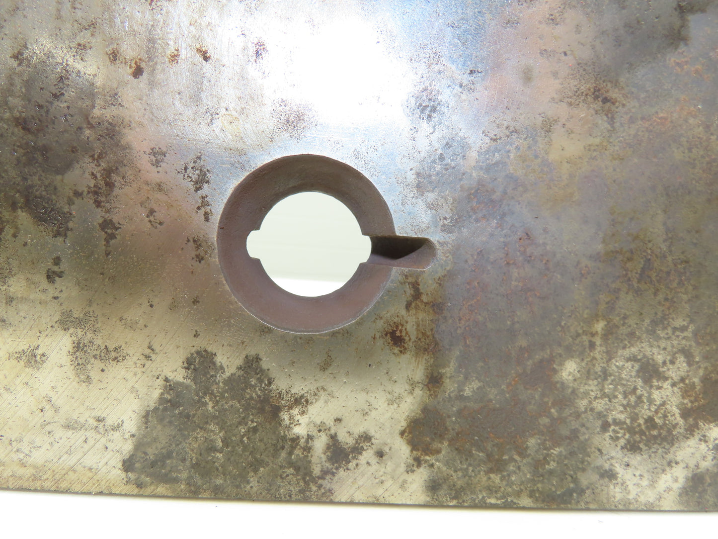 Press Brake Punch & Die Holder 124" Length 16 Keyed Bolt Holes W/Crack Lot of 2