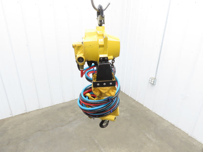 Endo Kogyo ATC-60K 132Lb 60kg Pneumatic Air Chain Hoist 7' 6" Lift Hook Pendant