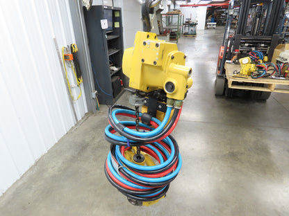 Endo Kogyo ATC-60K 132Lb 60kg Pneumatic Air Chain Hoist 7' 6" Lift Hook Pendant