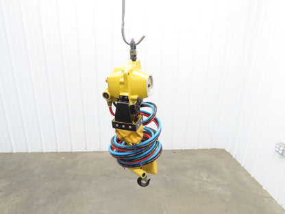 Endo Kogyo ATC-60K 132Lb 60kg Pneumatic Air Chain Hoist 7' 6" Lift Hook Pendant
