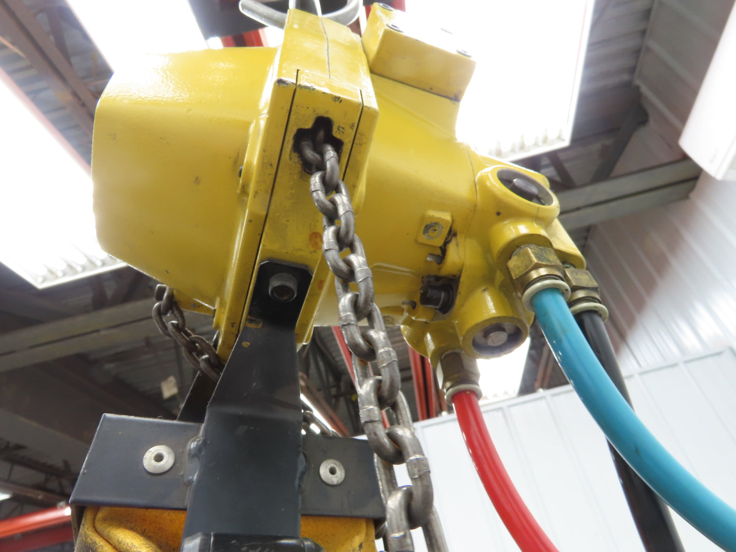Endo Kogyo ATC-60K 132Lb 60kg Pneumatic Air Chain Hoist  *Parts or Repair*
