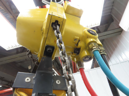 Endo Kogyo ATC-60K 132Lb 60kg Pneumatic Air Chain Hoist  *Parts or Repair*