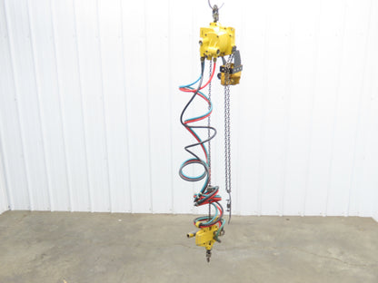 Endo Kogyo ATC-60K 132Lb 60kg Pneumatic Air Chain Hoist  *Parts or Repair*