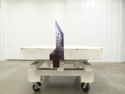 Press Brake Straight Punch Die 120" Long 30° V 1/2" x 5/8" Tang