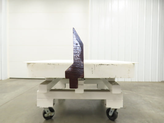 Press Brake Straight Punch Die 120" Long 30° V 1/2" x 5/8" Tang