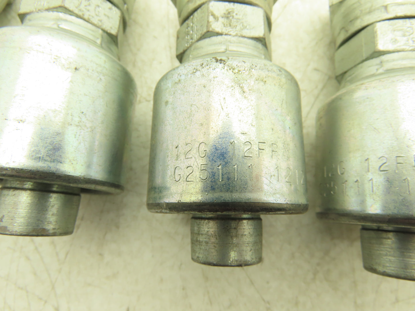 Gates G25111 1212/12G 12FPX Hydraulic Hose Fitting Swivel NPSM-30 Cone Lot of 6