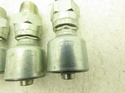 Gates G25105 0606 /6G 6MPX Hydraulic Hose Fitting  Hose ID 3/8" Lot of 6
