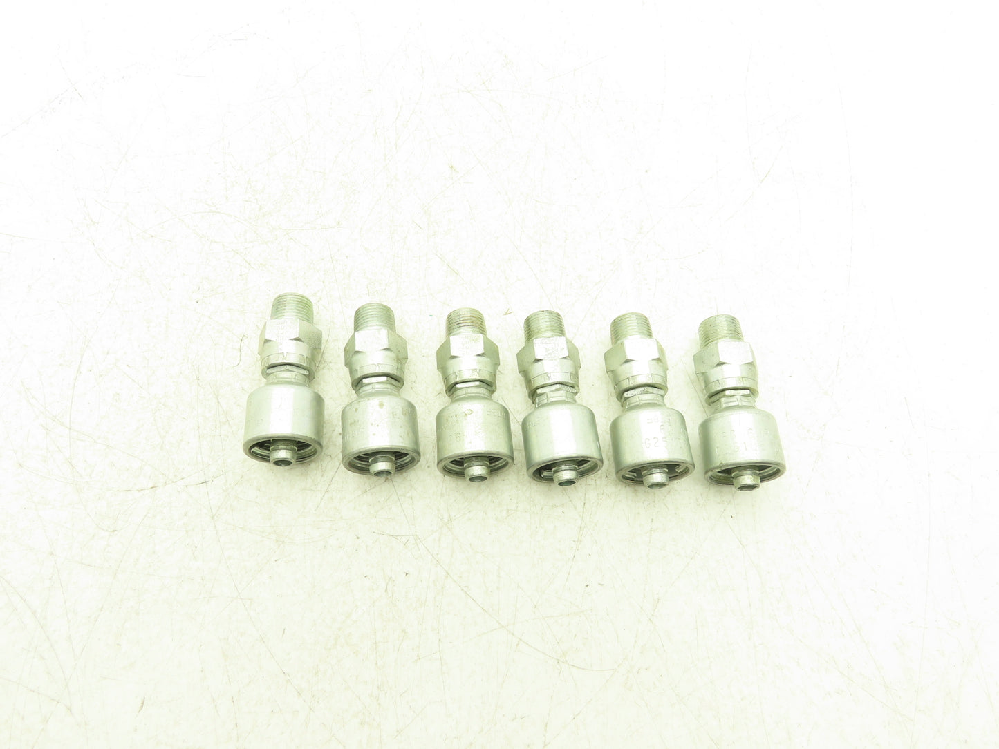 Gates G25105 0606 /6G 6MPX Hydraulic Hose Fitting  Hose ID 3/8" Lot of 6