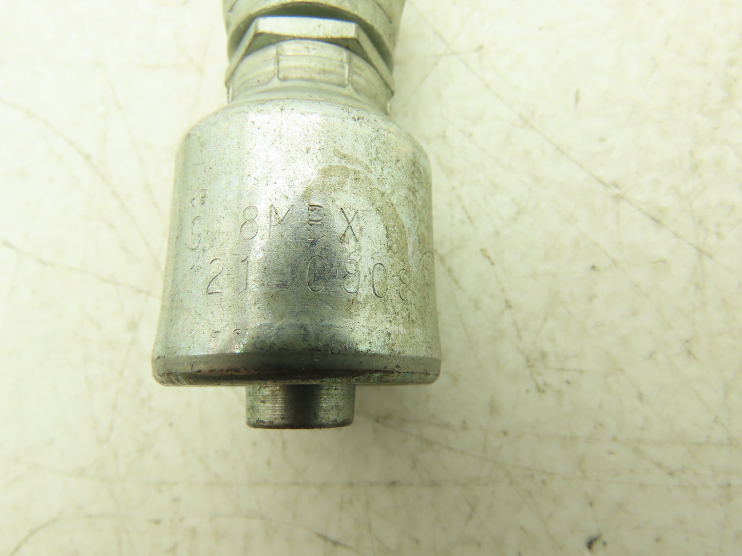 Gates G25121 0808/8G 8MBX Hydraulic Hose Mega Crip Swivel 1/2" Hose ID Lot of 4